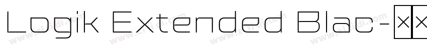 Logik Extended Blac字体转换